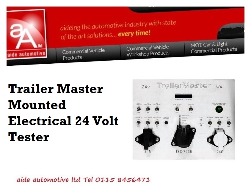 Mounted 24 Volt Trailer Light & ABS EBS Tester – Trailer Master